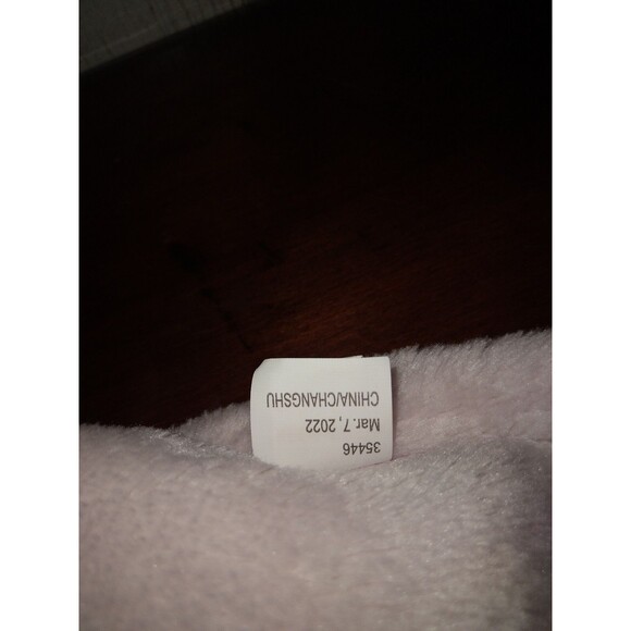 Pink Elephant Lovey Security Blanket Soft Plush Baby Soother 14 Inch Soft Eyes - Picture 5 of 7